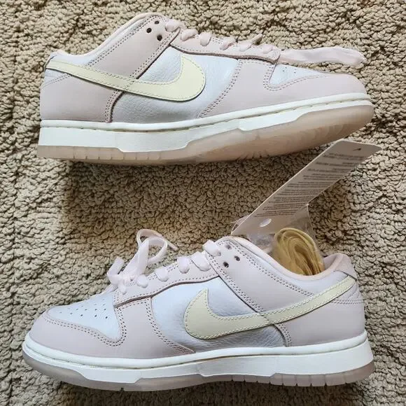 Wmns Nike Dunk Low Light Soft Pink Brand New Sz 8.5 - Picture 3 of 9